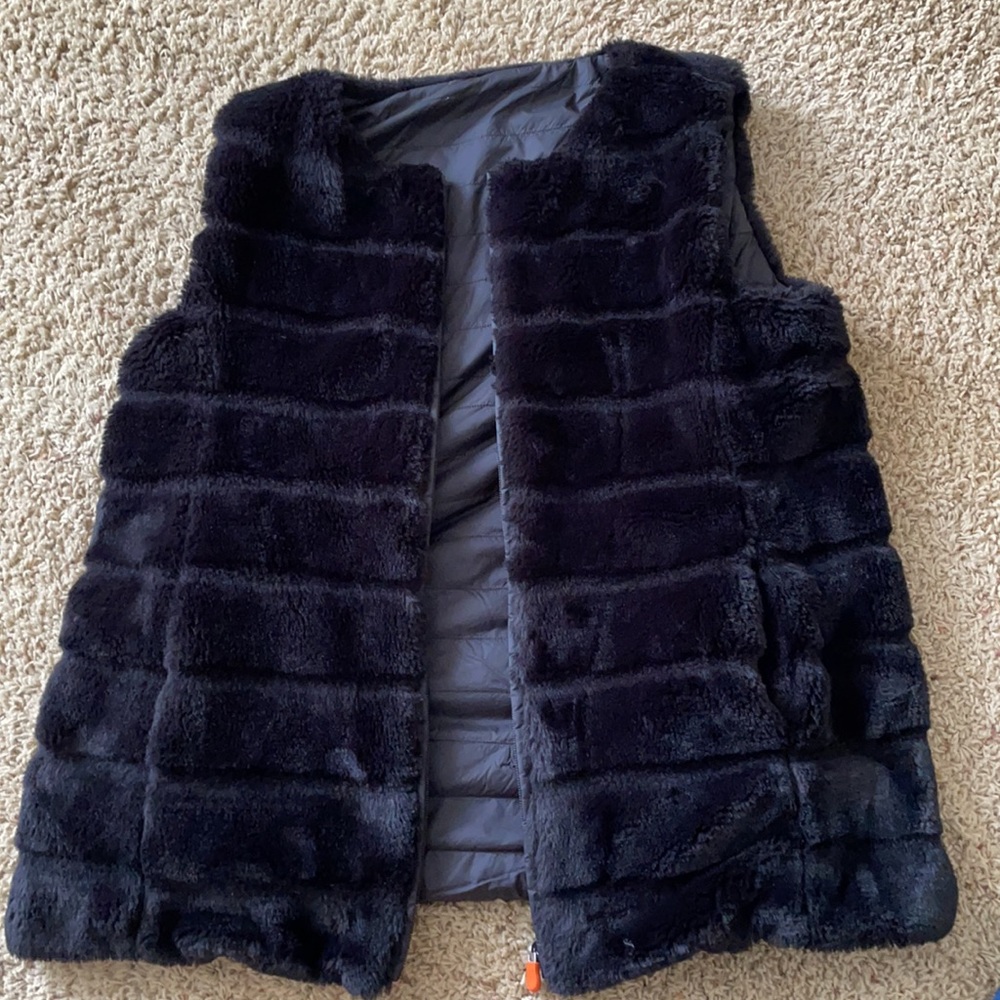 Save the Duck Reversible warm vest. Sz XL